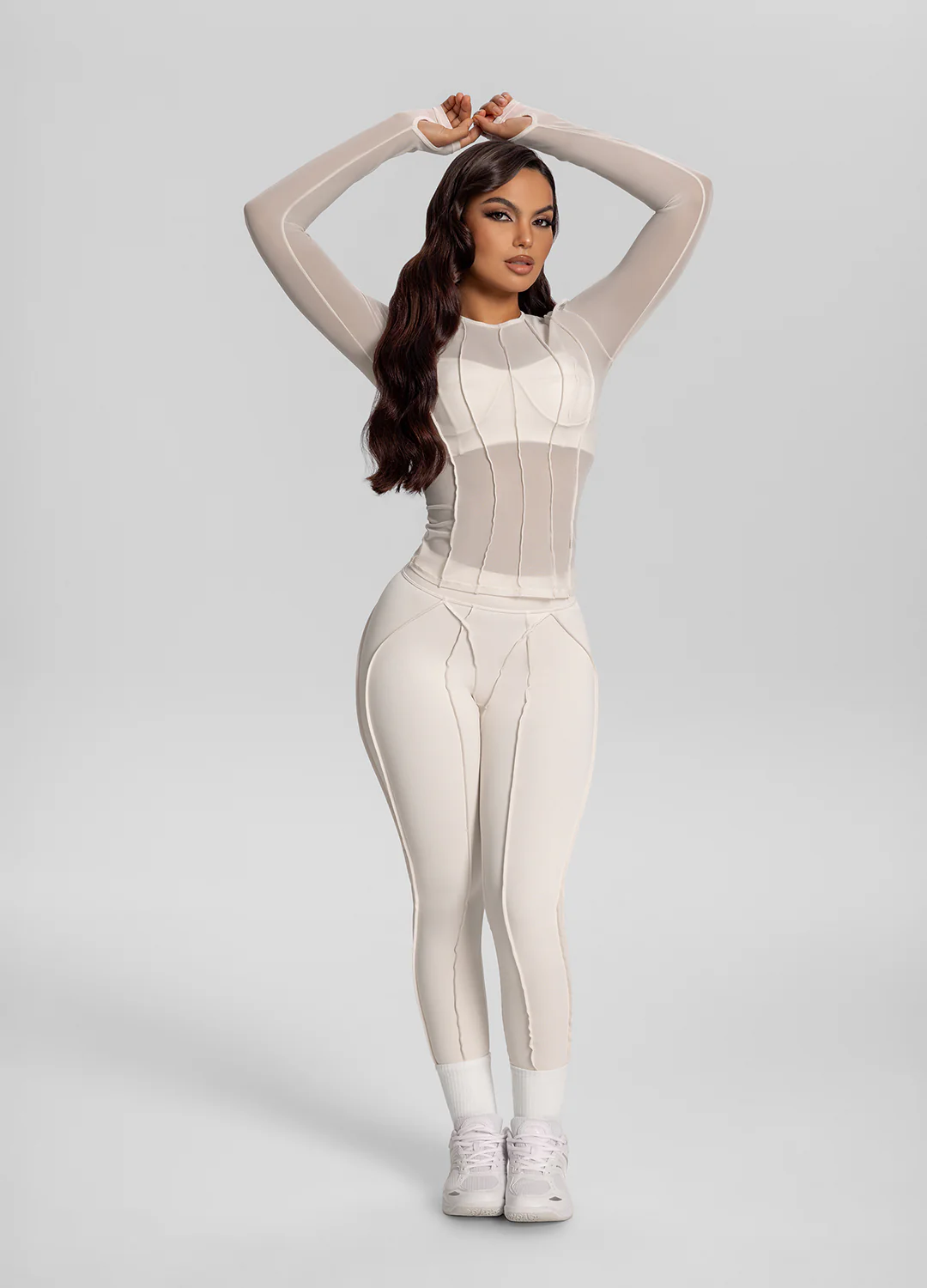 Contoured Long Sleeve Top - Image 5