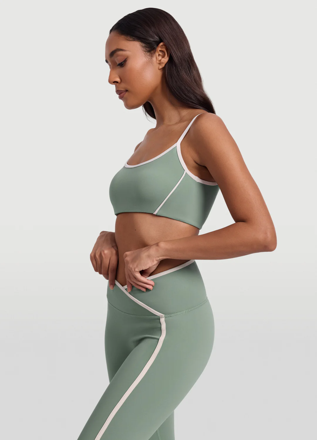 Contrast Scoop Top - Image 2