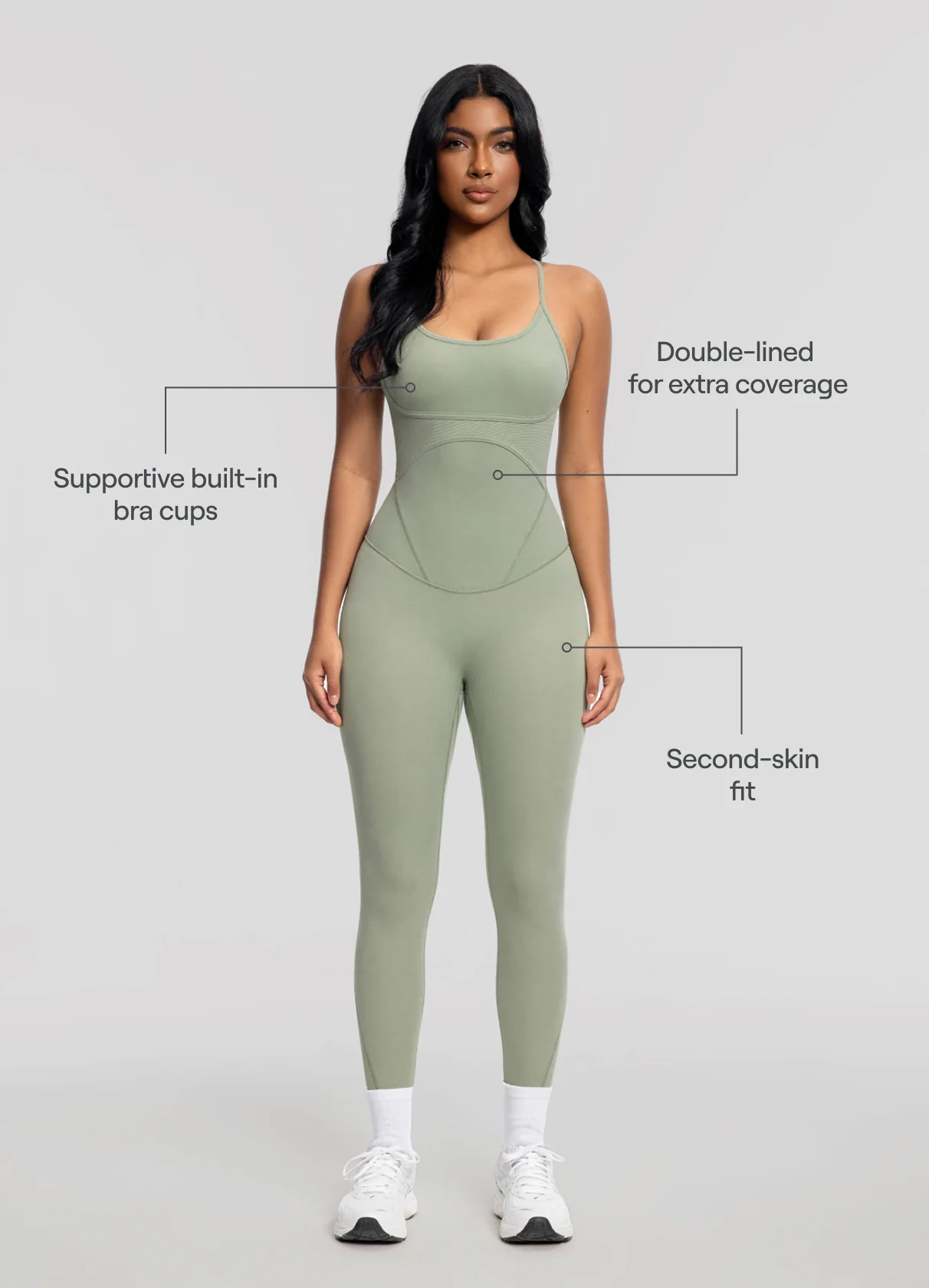 Contrology Crossback Bodysuit - Image 2