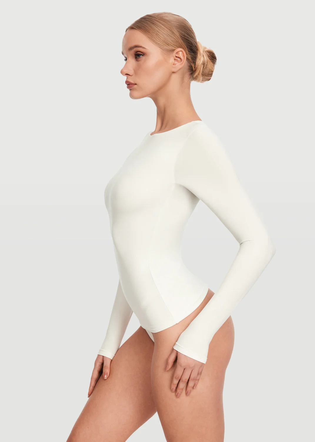 Crew Neck Long Sleeve Top 3-Pack - Image 6
