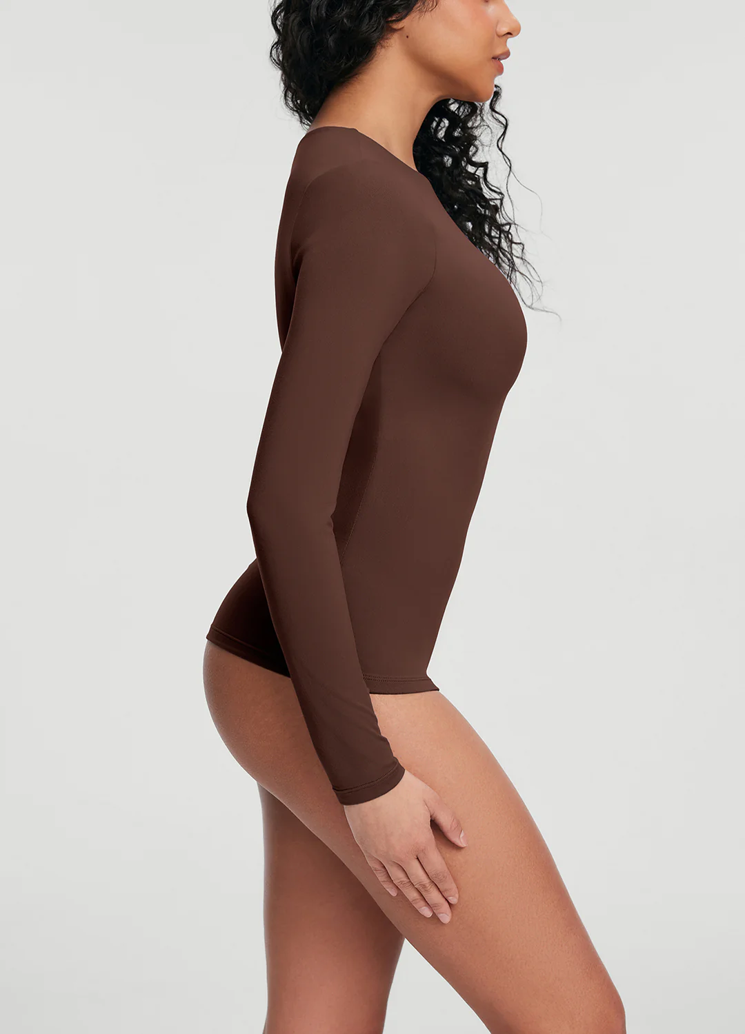 Crew Neck Long Sleeve Top - Image 3