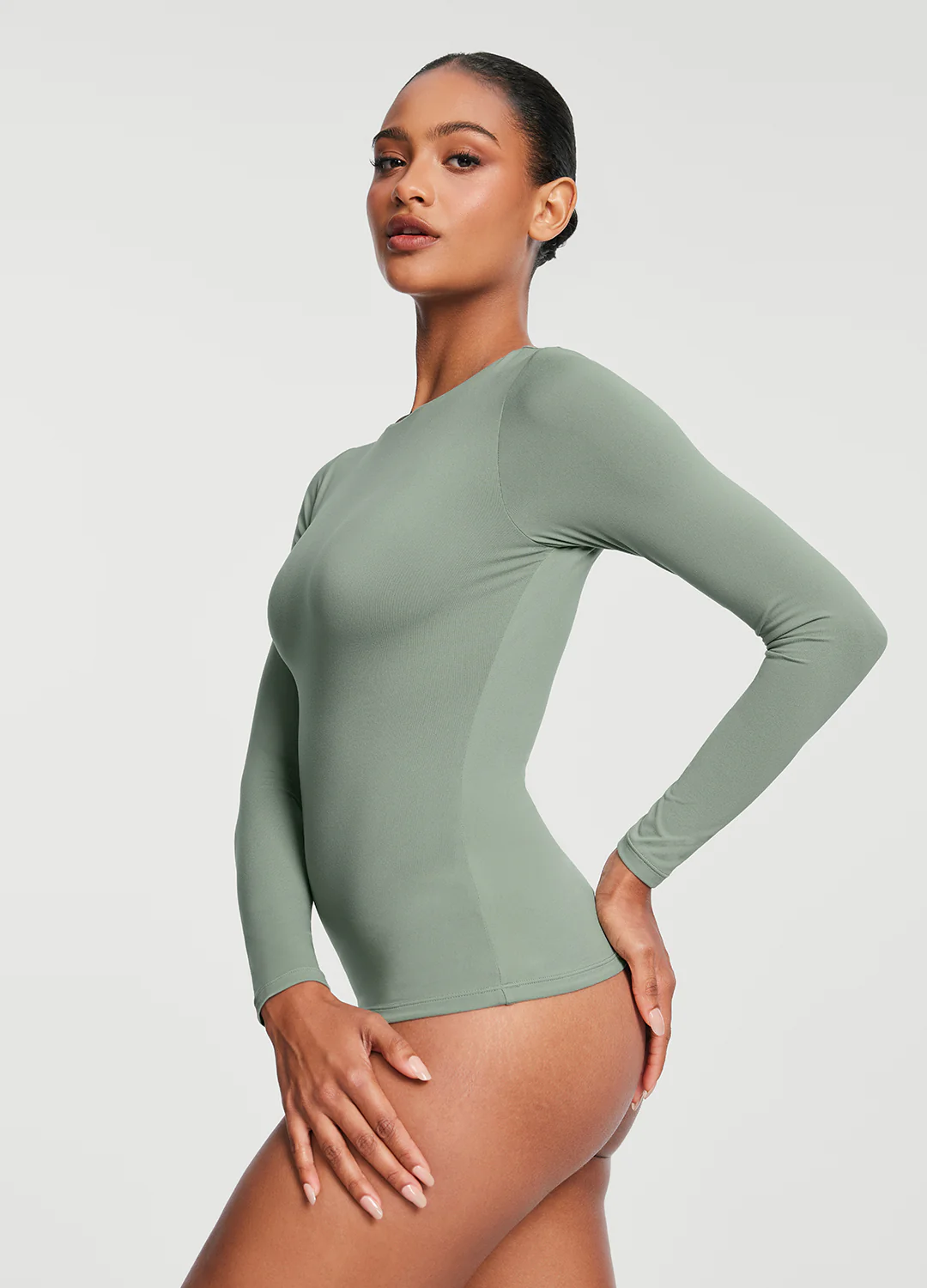 Crew Neck Long Sleeve Top - Image 3