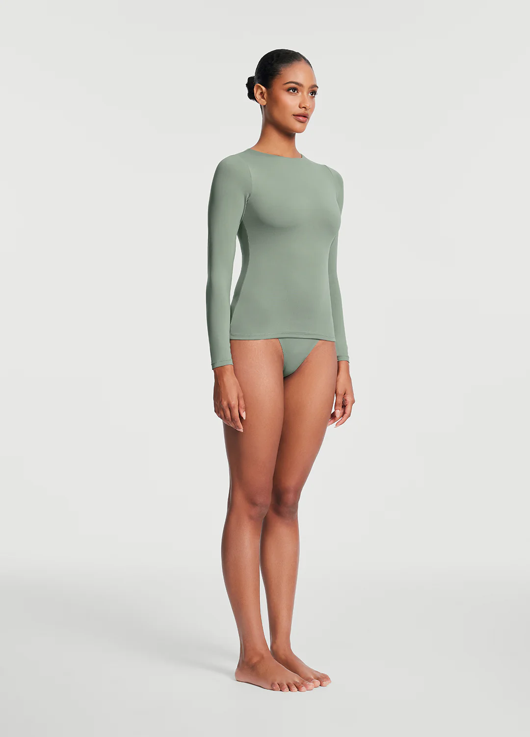 Crew Neck Long Sleeve Top - Image 5