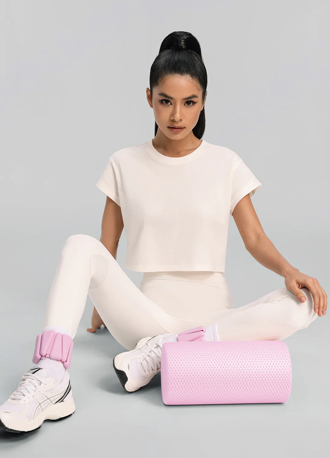 Cropped Cotton T-Shirt - Image 5