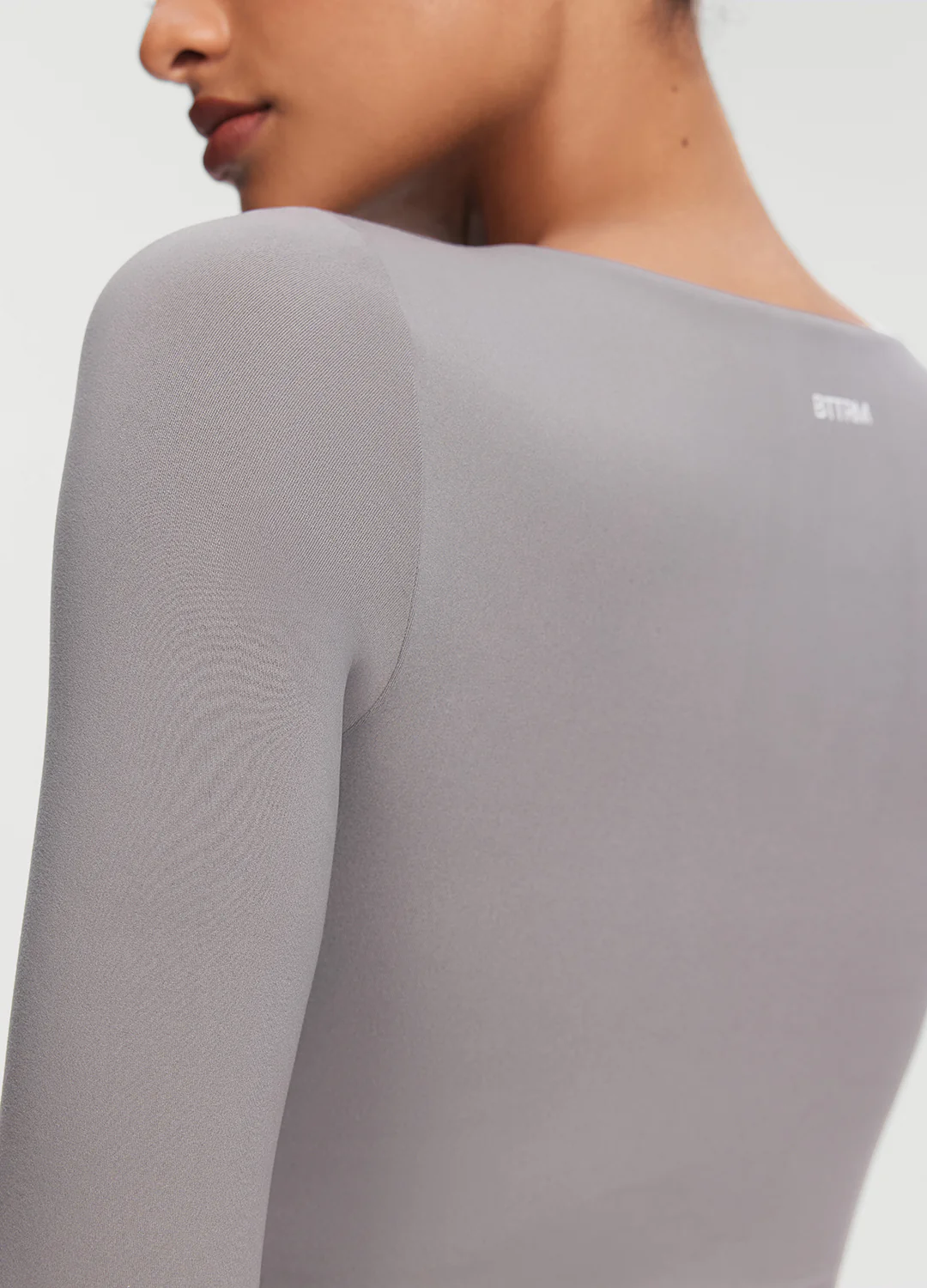 Cropped Round Neck Top - Image 4