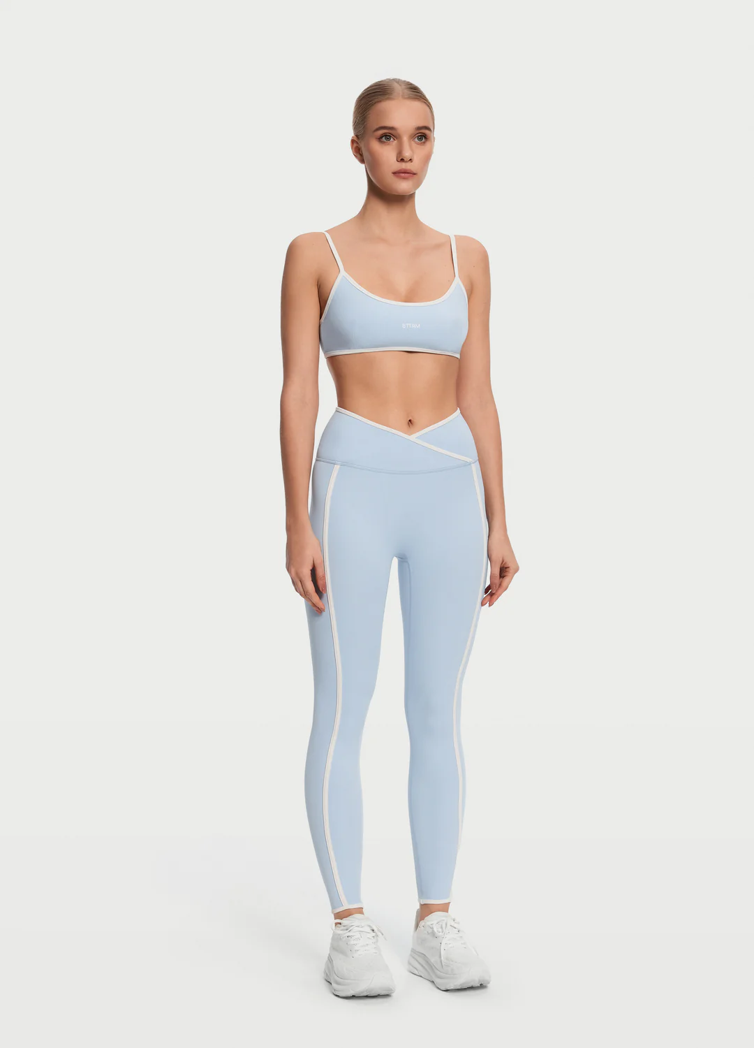 Crossover Waist Leggings - Image 3