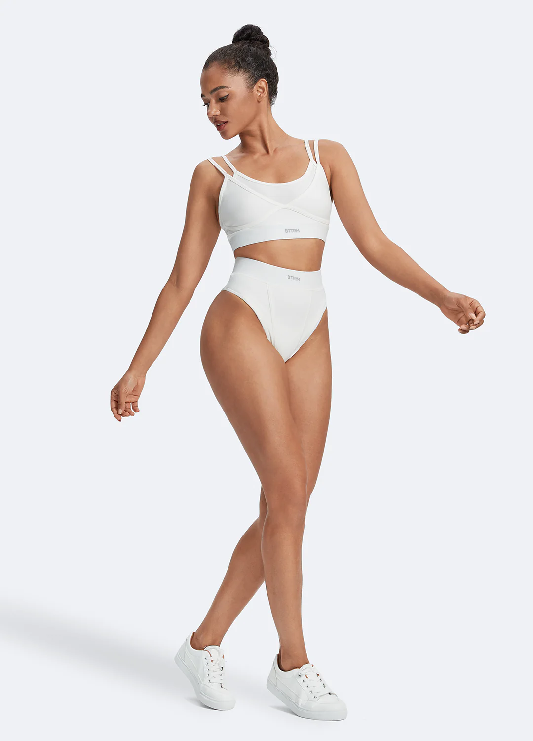 Double-Strap Cotton Bralette - Image 6