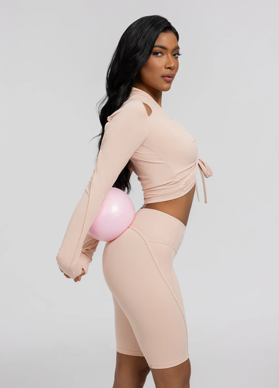 Drawstring Crop Top - Image 5