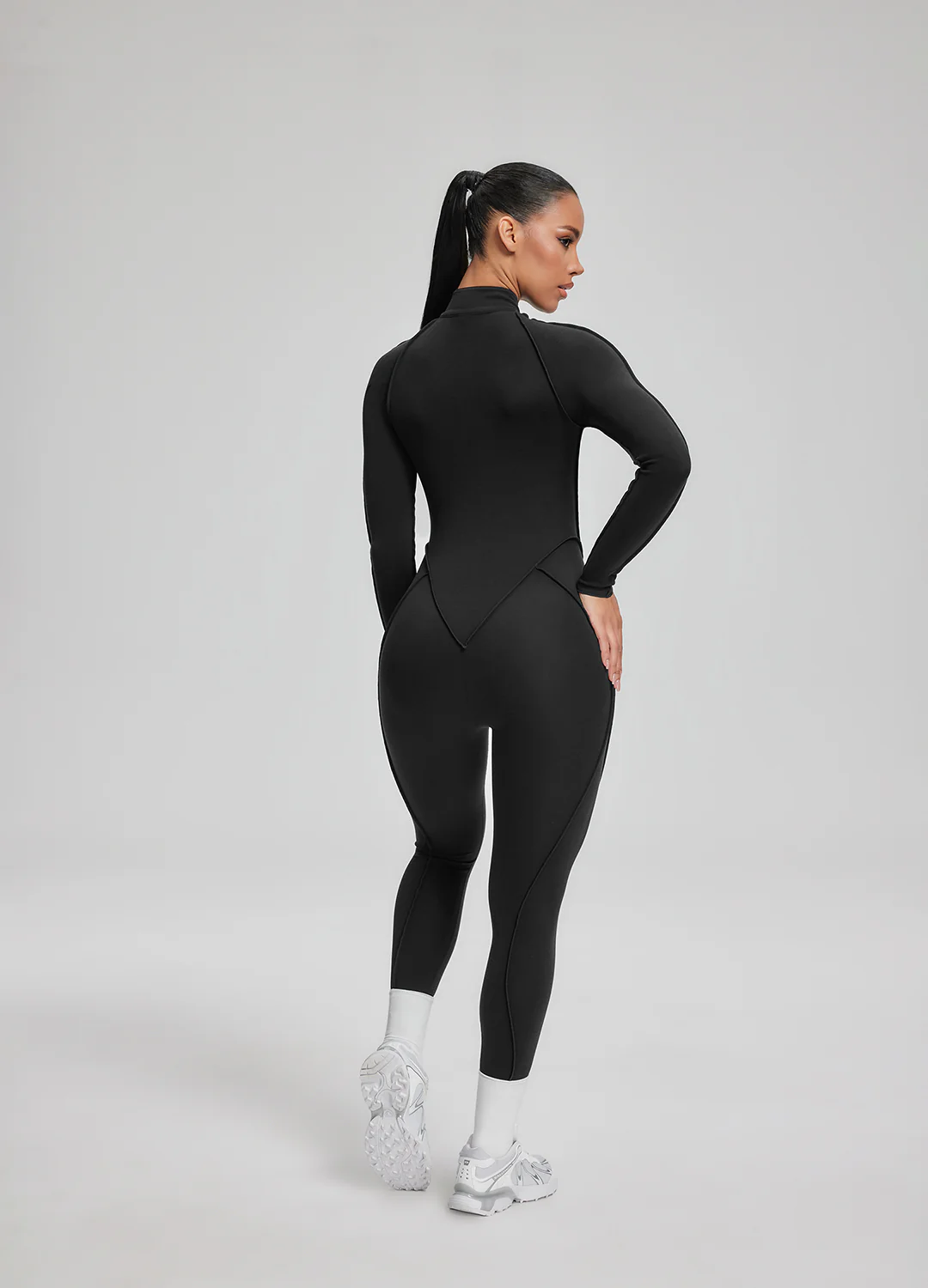 Everyday Cotton Closed-Back Catsuit - Image 2