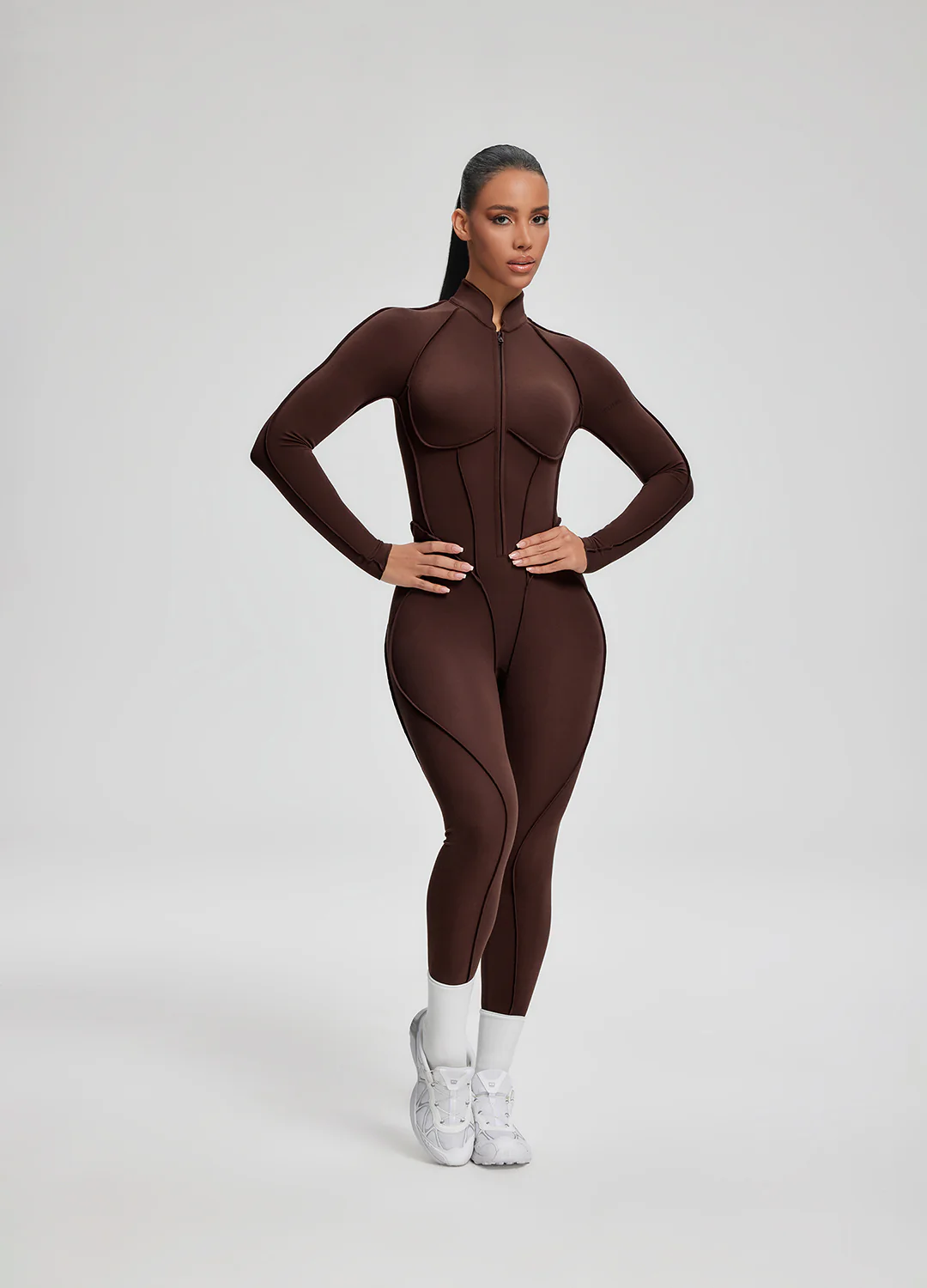 Everyday Cotton Closed-Back Catsuit - Image 5