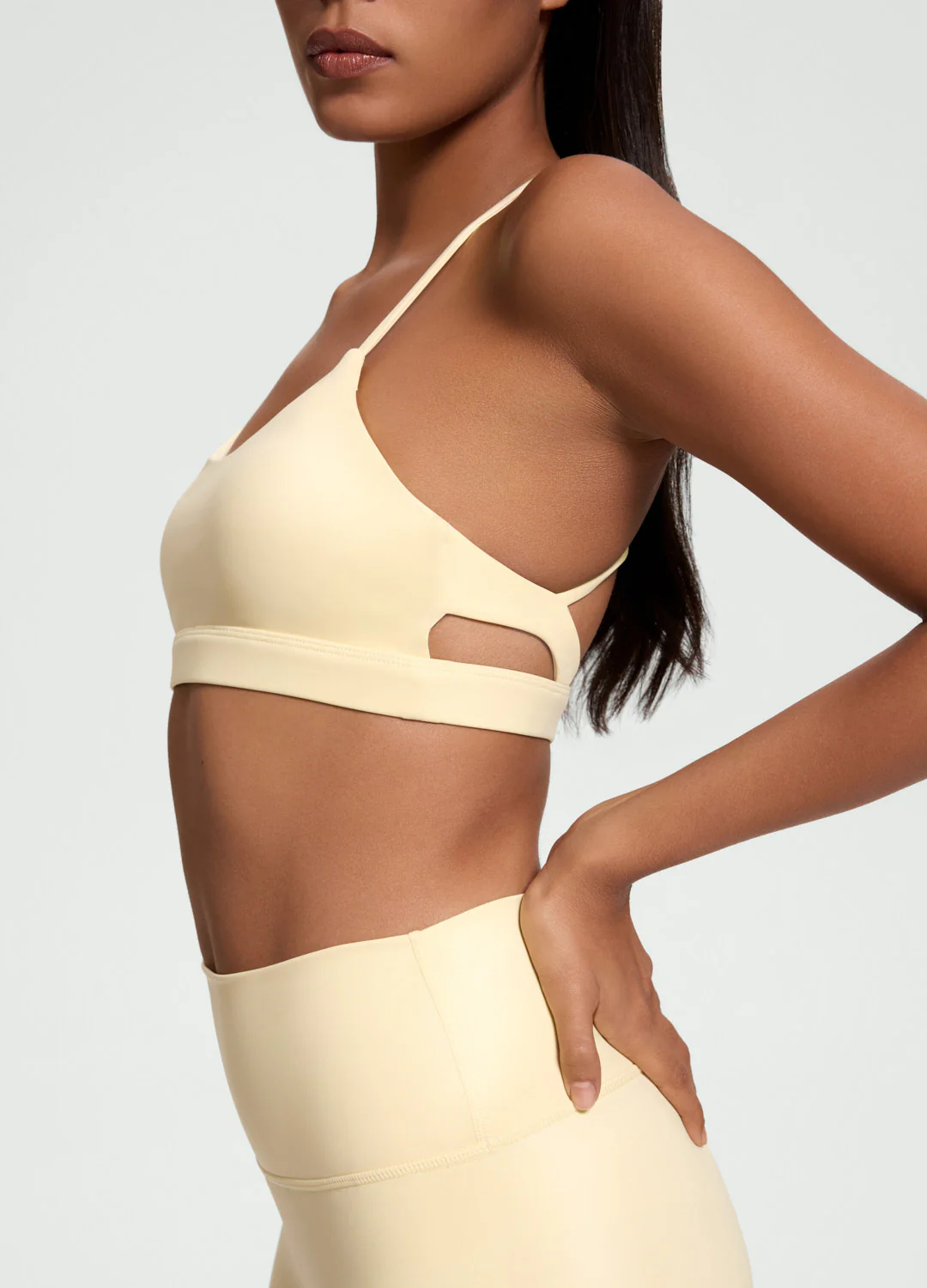 Faux Leather Crossback Top - Image 3