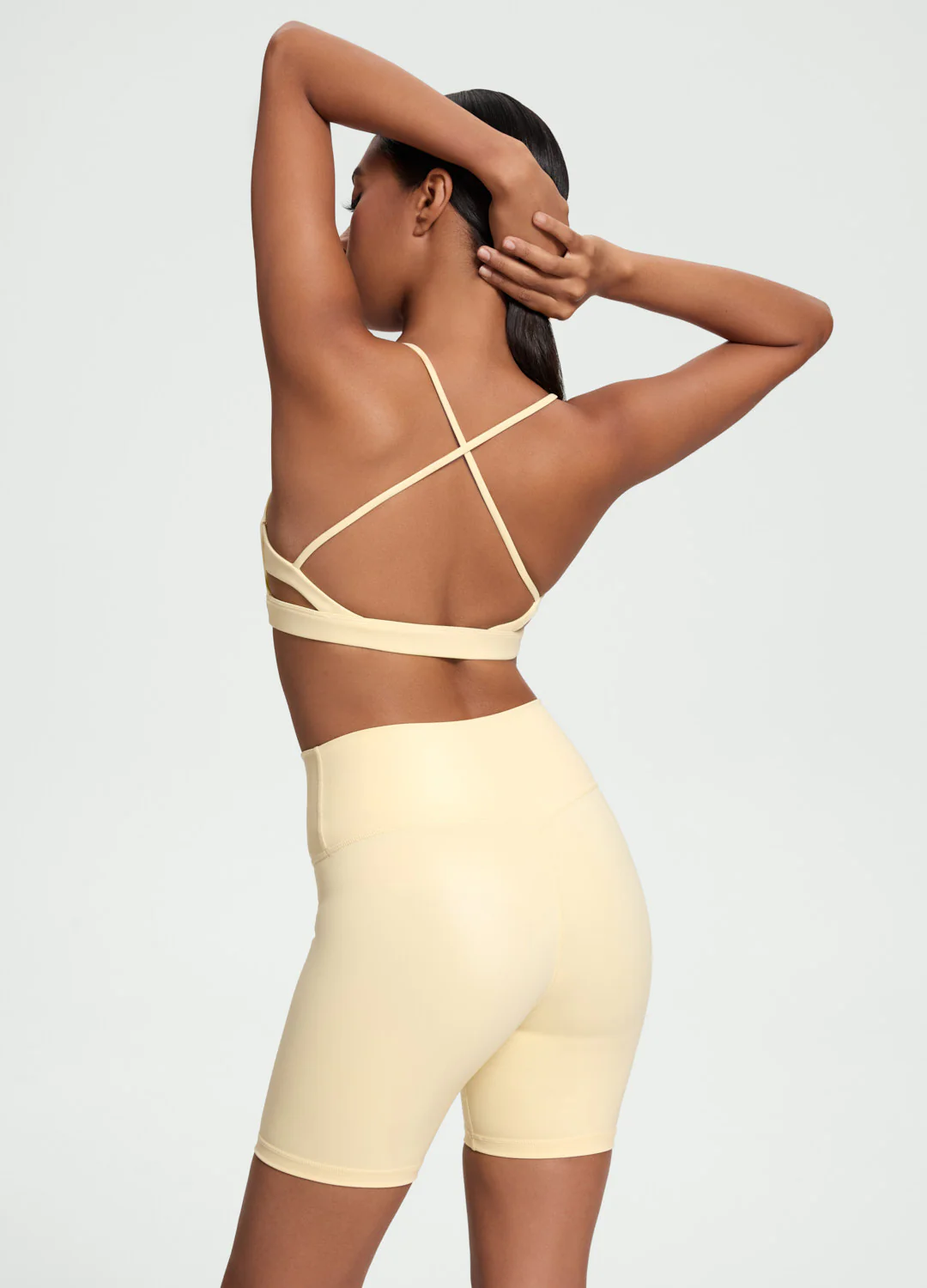 Faux Leather Crossback Top - Image 4