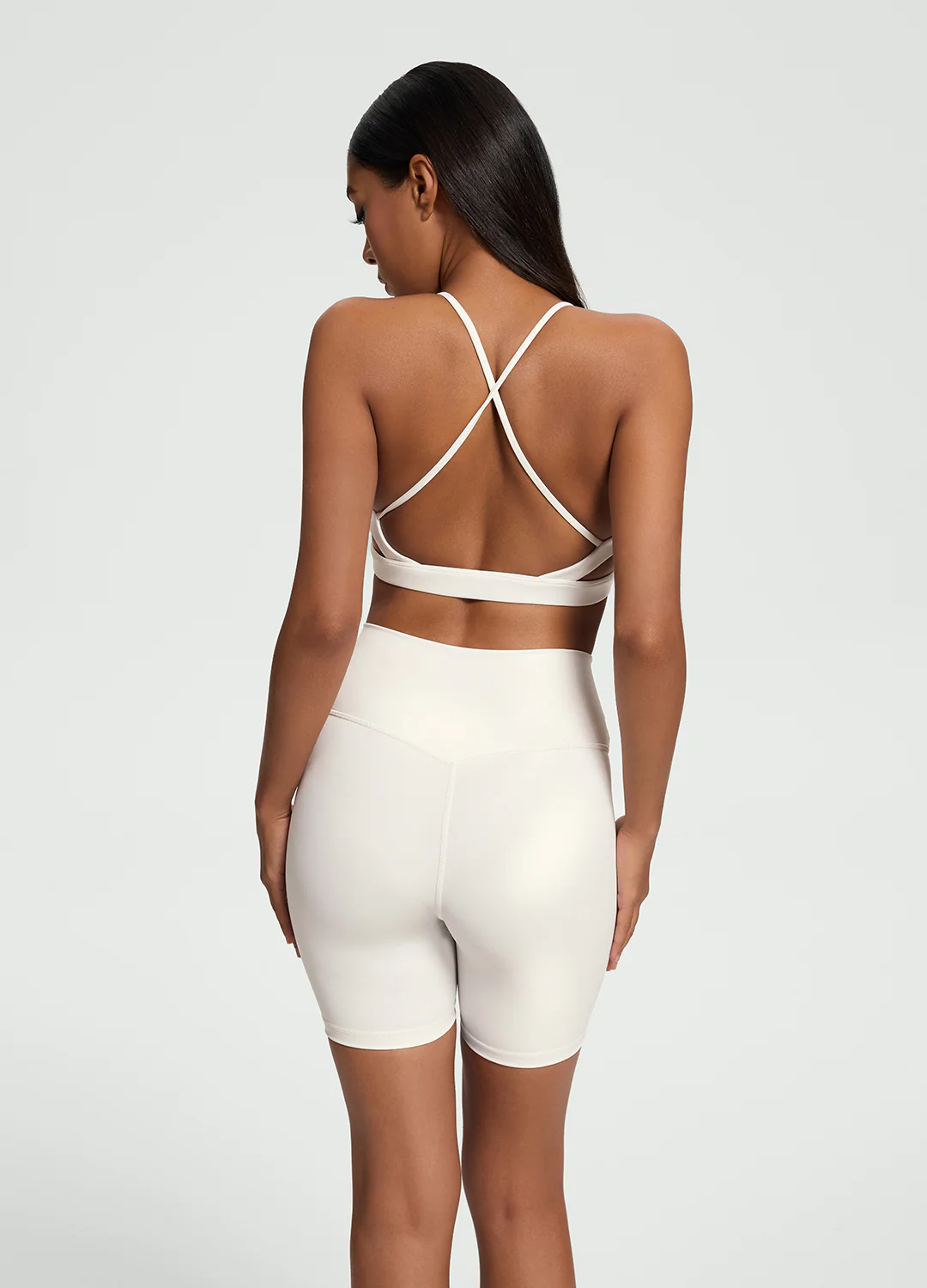 Faux Leather Crossback Top - Image 5