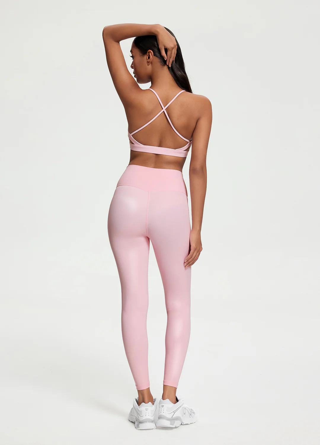 Faux Leather ⅞ Leggings - Image 3