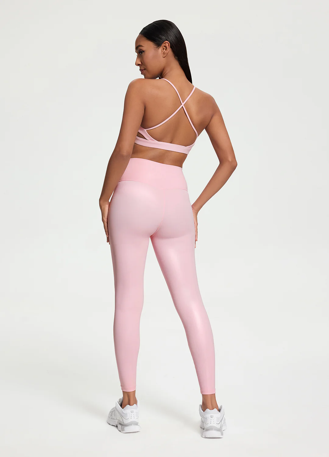 Faux Leather ⅞ Leggings - Image 6