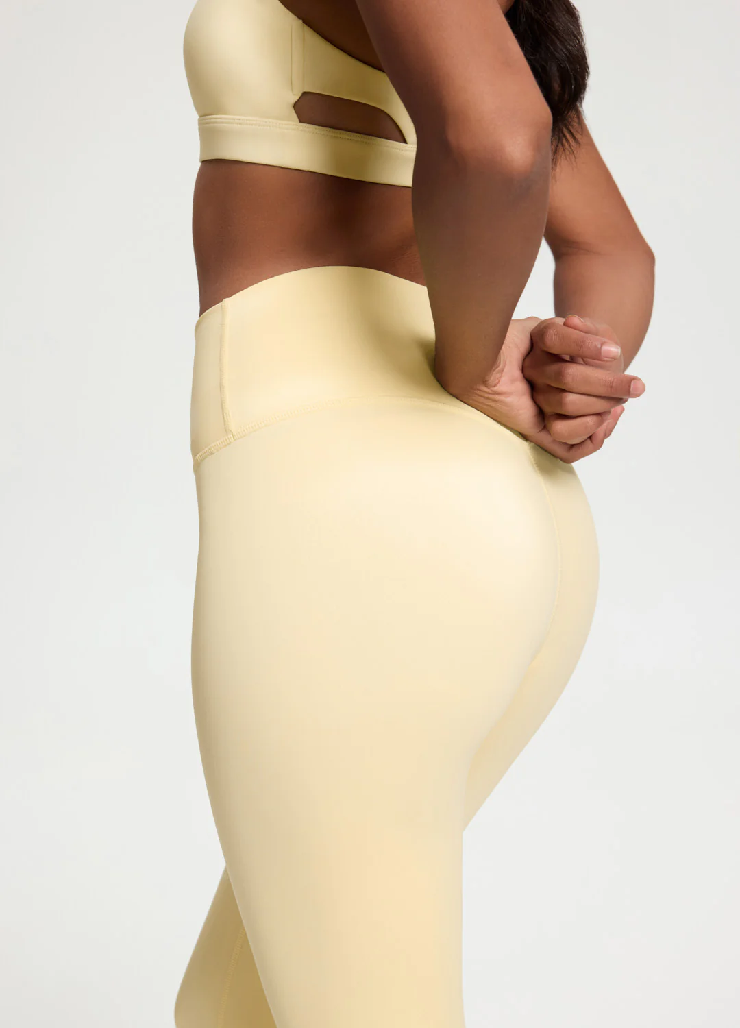 Faux Leather ⅞ Leggings - Image 4