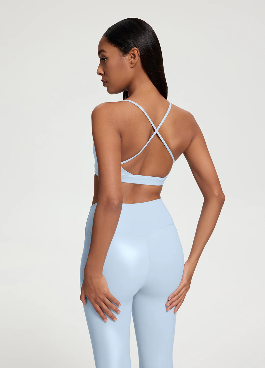 Faux Leather ⅞ Leggings - Image 6