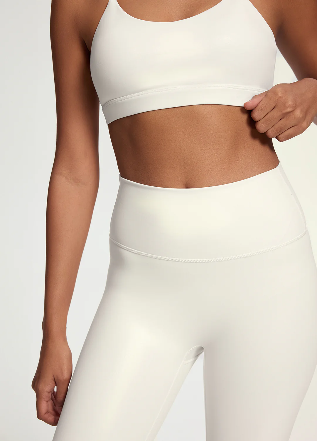 Faux Leather ⅞ Leggings - Image 4