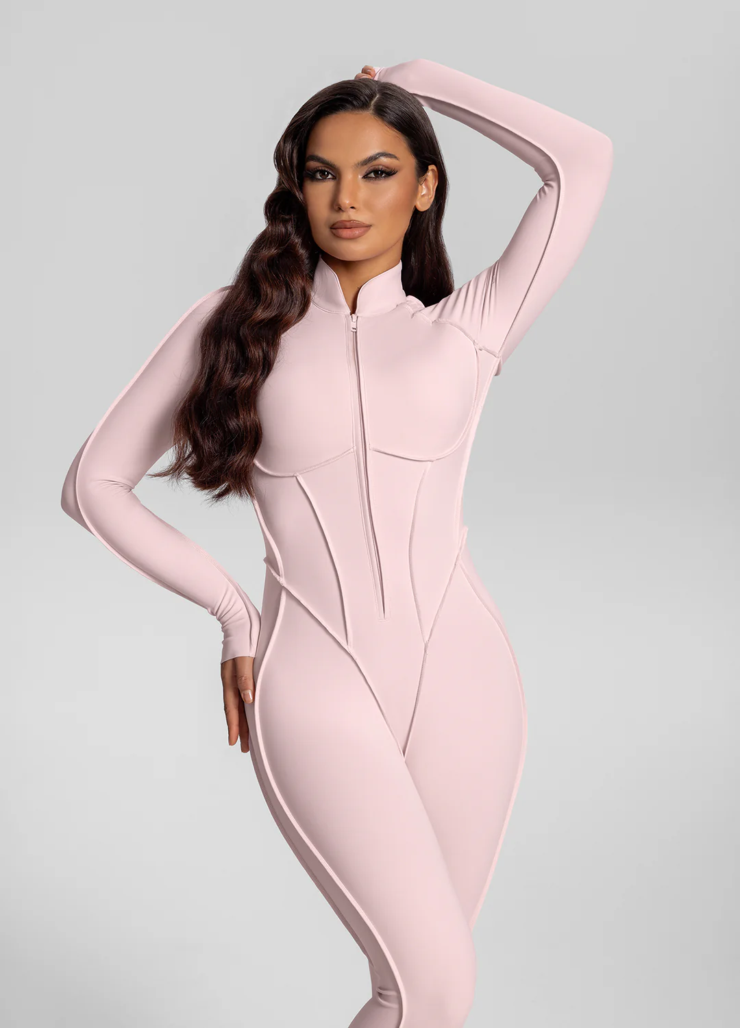 Flared Closed-Back Catsuit - Image 5