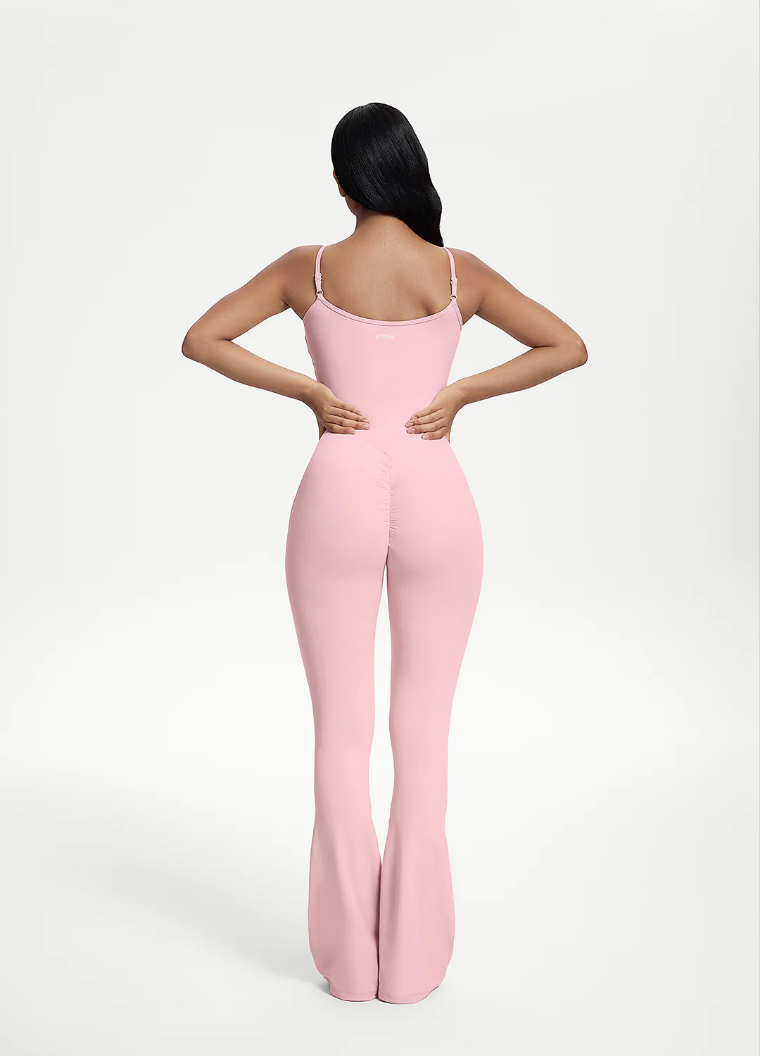 Flared Scrunch Jumpsuit - Image 3