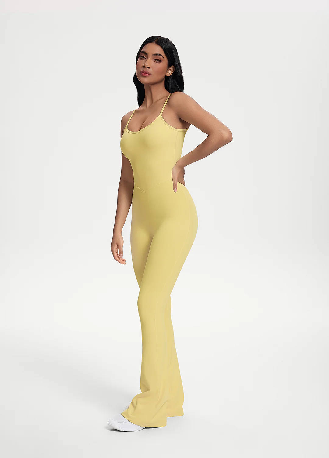 Flared Scrunch Jumpsuit - Image 2