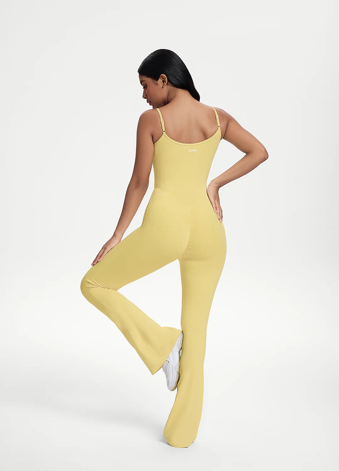 Flared Scrunch Jumpsuit - Image 3