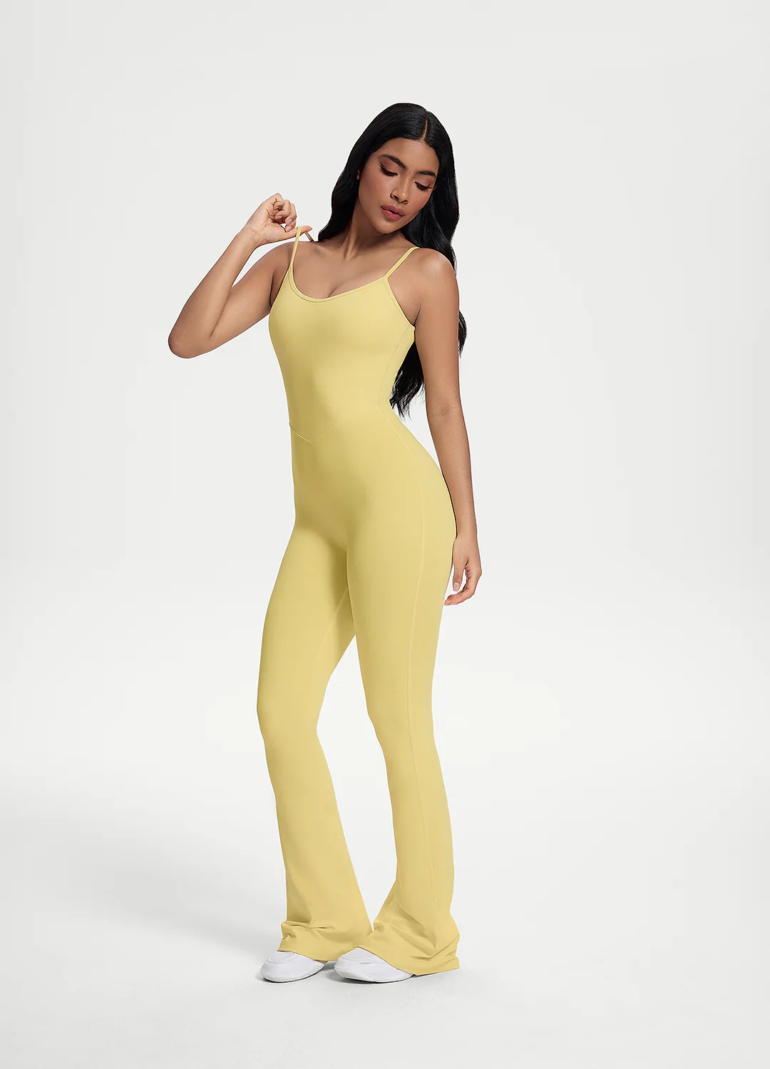 Flared Scrunch Jumpsuit - Image 5