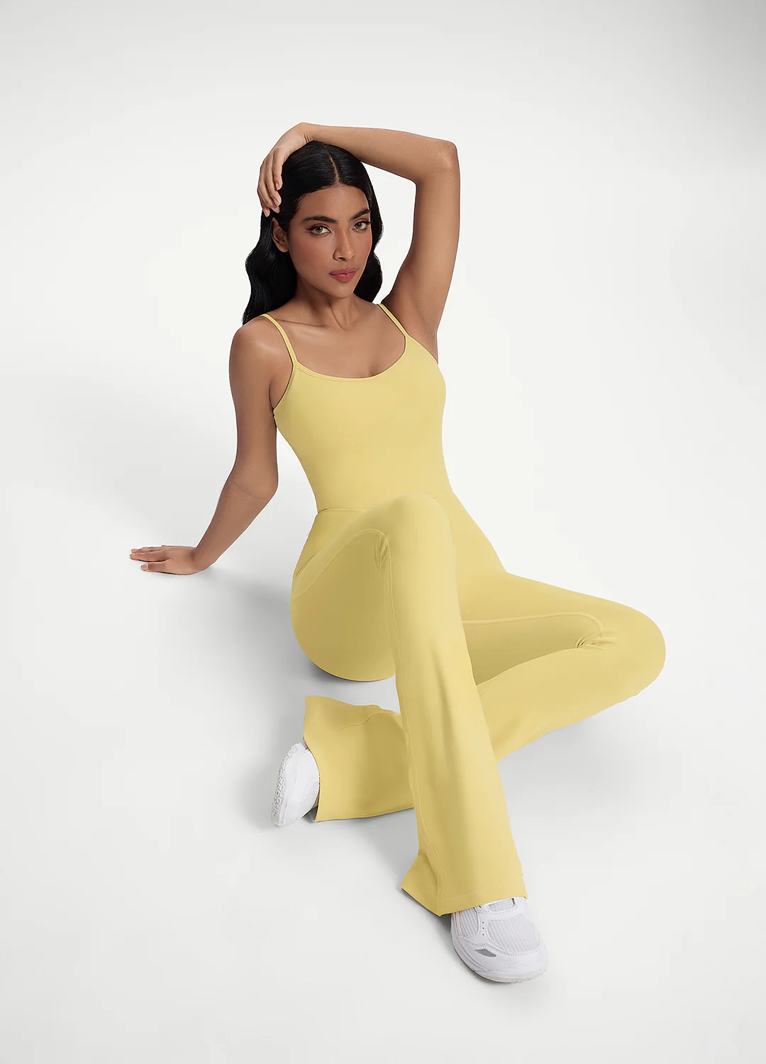 Flared Scrunch Jumpsuit - Image 6