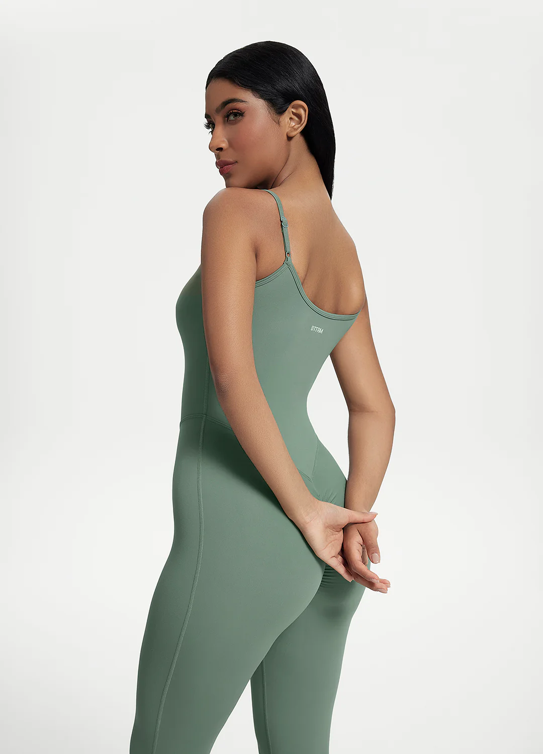 Flared Scrunch Jumpsuit - Image 4