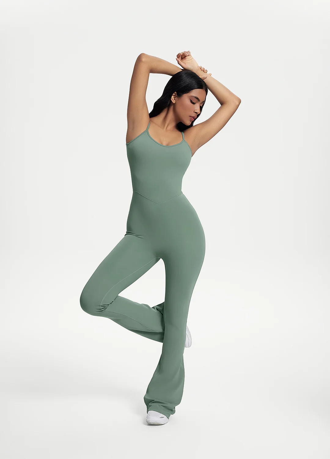 Flared Scrunch Jumpsuit - Image 5