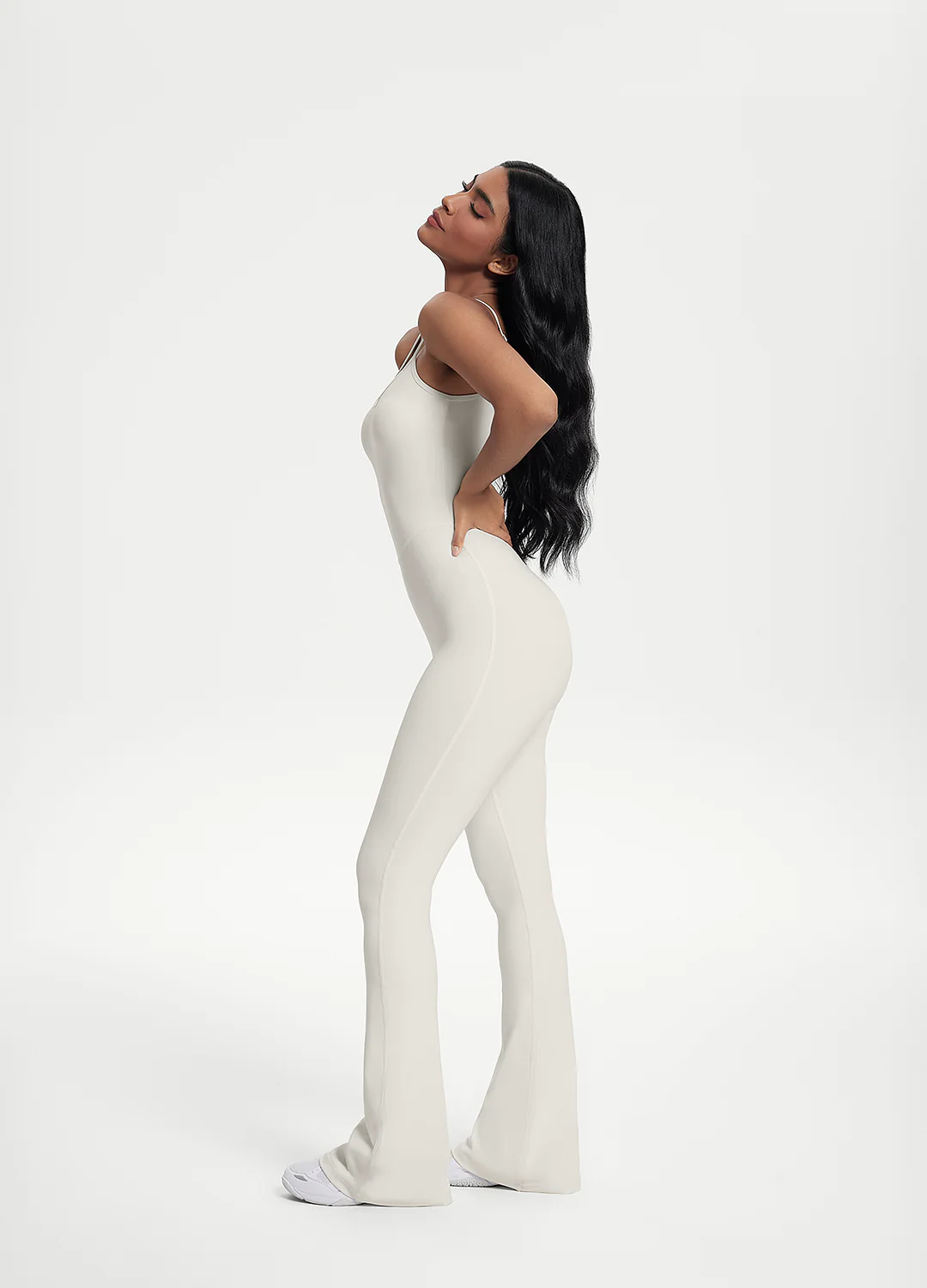Flared Scrunch Jumpsuit - Image 2