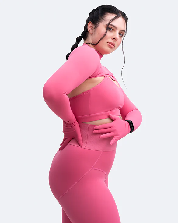 Glove Sleeve Crop Top - Image 13
