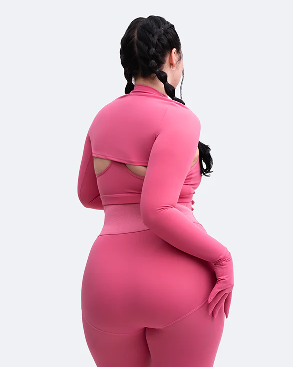 Glove Sleeve Crop Top - Image 14