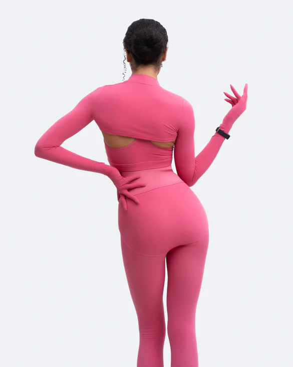 Glove Sleeve Crop Top - Image 4
