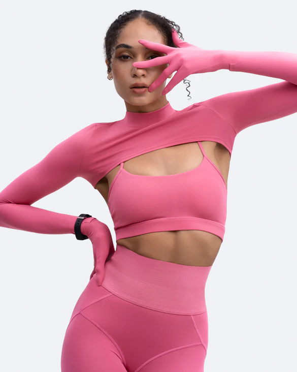 Glove Sleeve Crop Top - Image 5