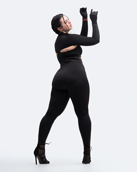 Glove Sleeve Crop Top - Image 16