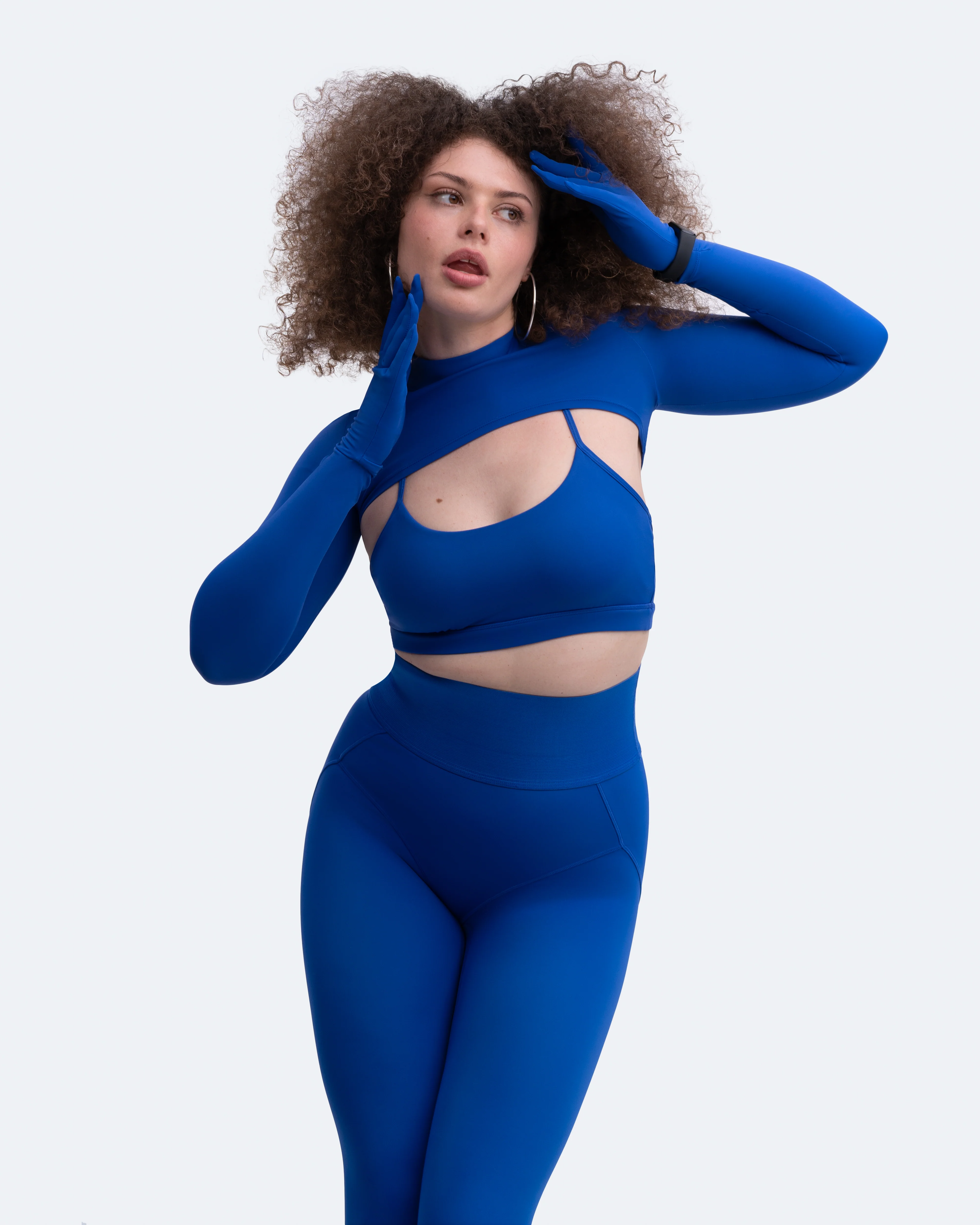 Glove Sleeve Crop Top - Image 10