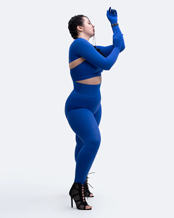 Glove Sleeve Crop Top - Image 15