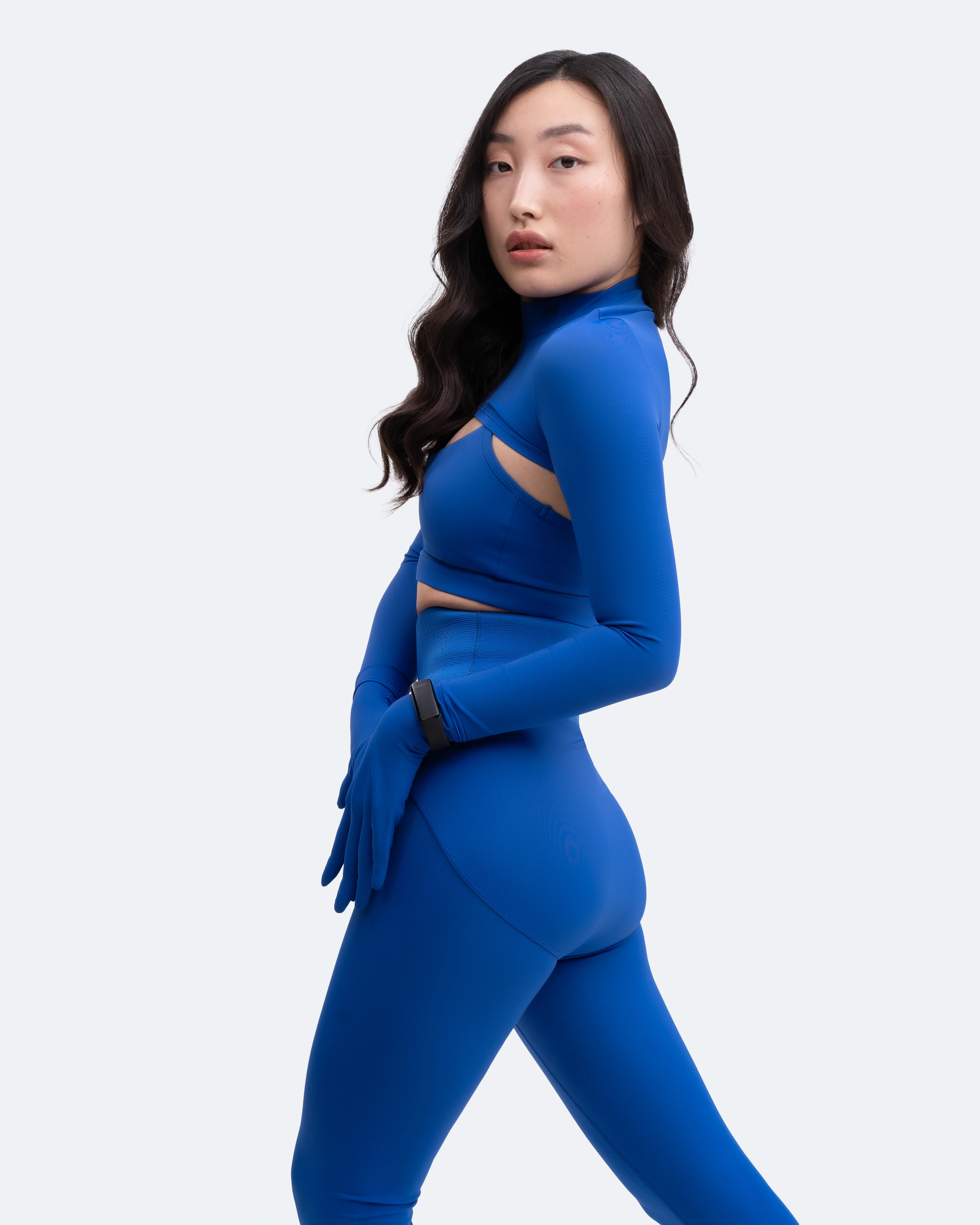 Glove Sleeve Crop Top - Image 3