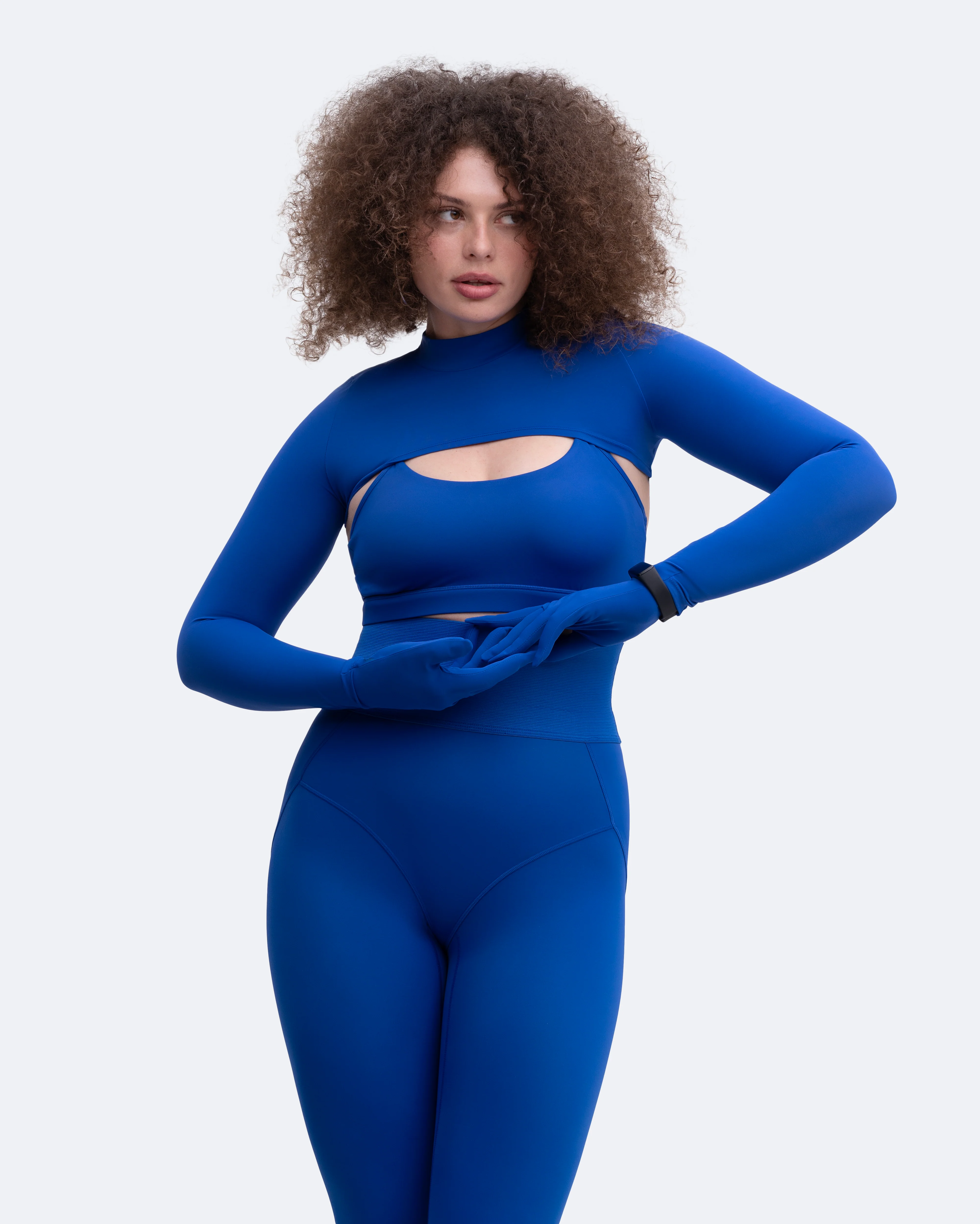 Glove Sleeve Crop Top - Image 7