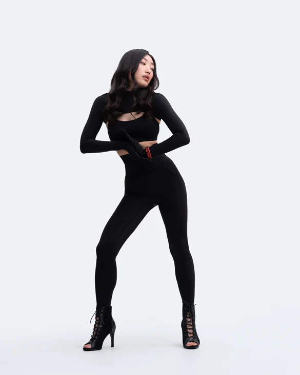 Glove Sleeve Crop Top - Image 6