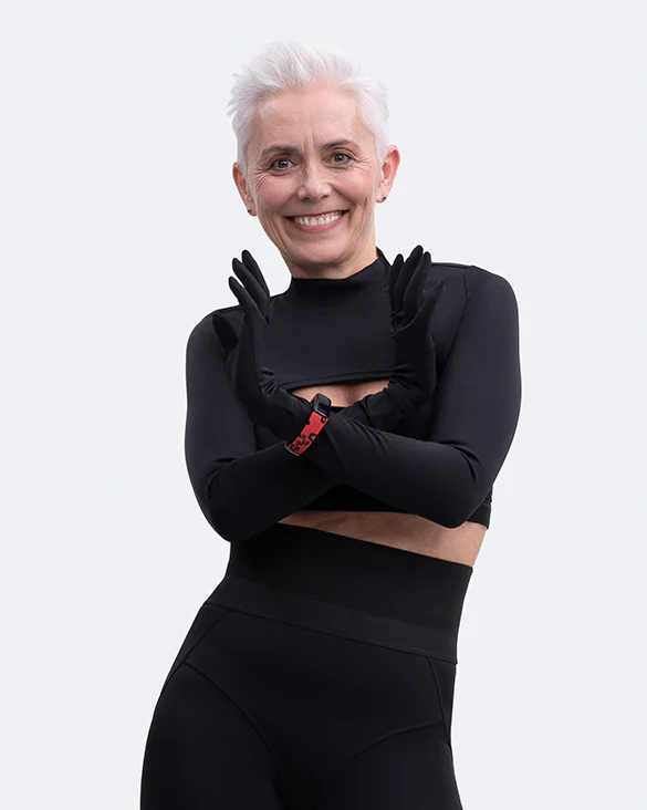 Glove Sleeve Crop Top - Image 8