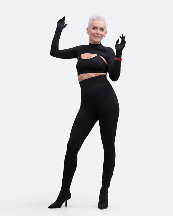 Glove Sleeve Crop Top - Image 9