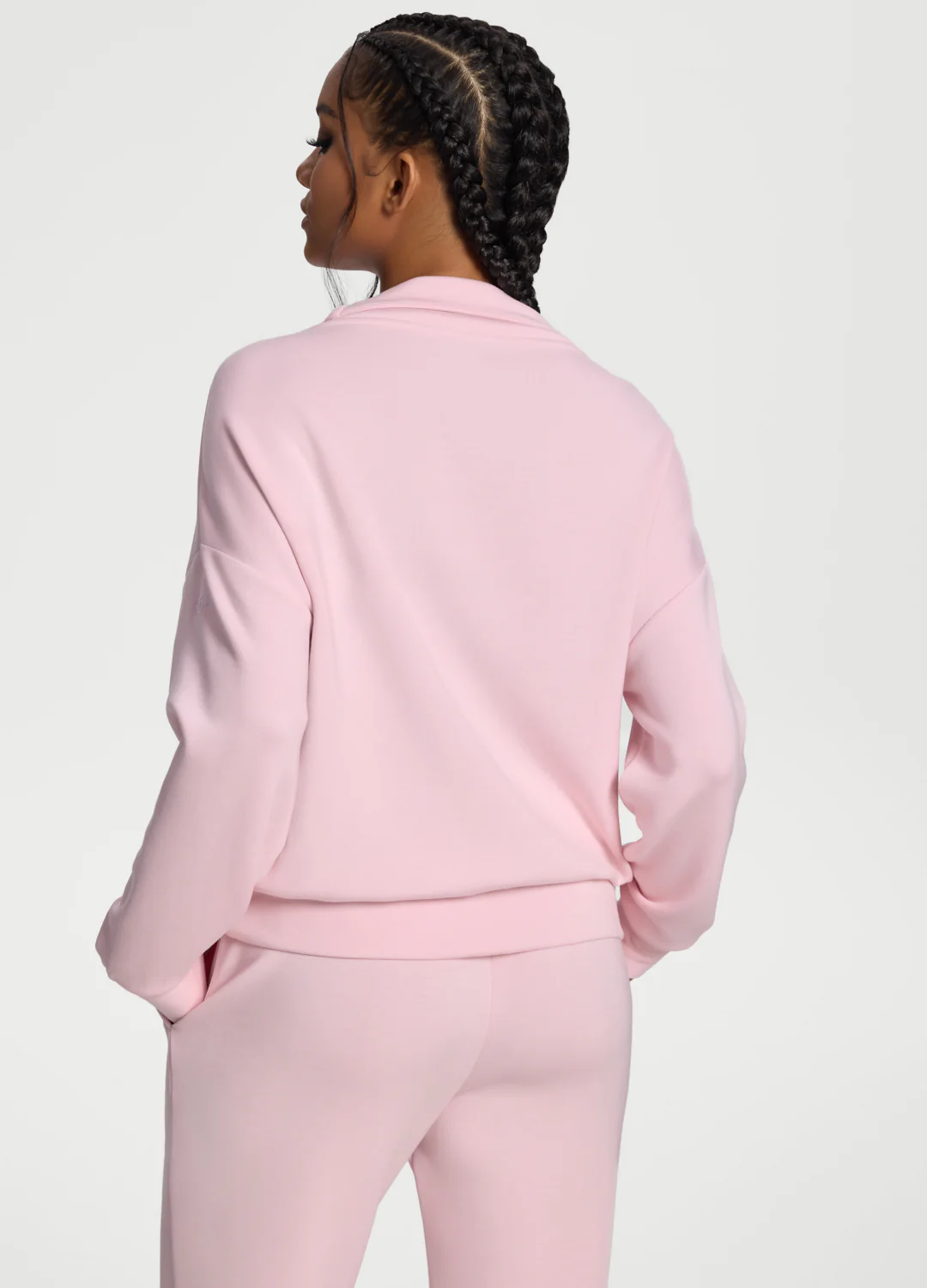 Half-Zip Long Sleeve Sweatshirt - Image 3