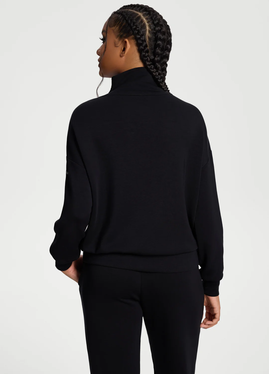 Half-Zip Long Sleeve Sweatshirt - Image 4
