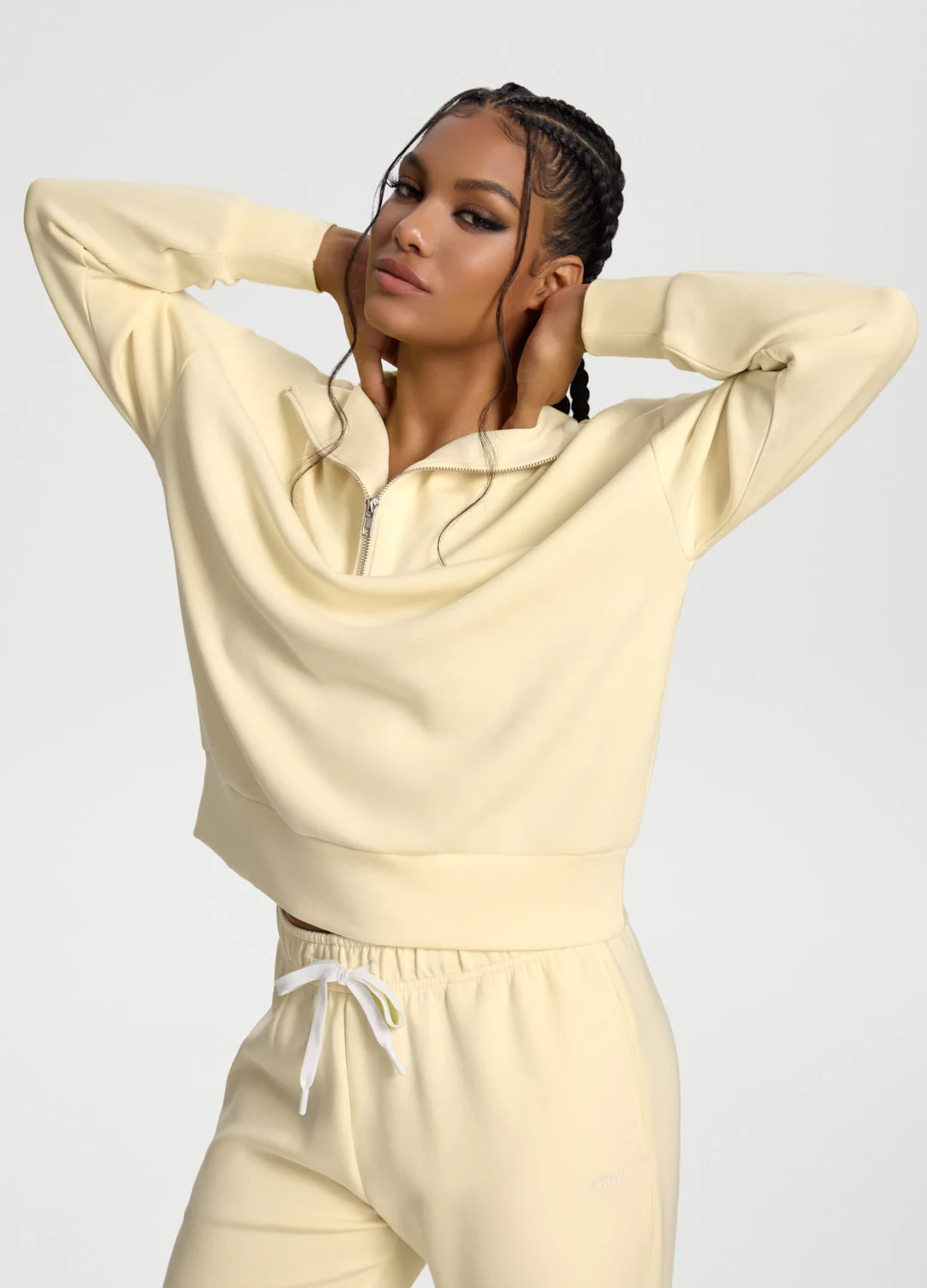 Half-Zip Long Sleeve Sweatshirt - Image 5