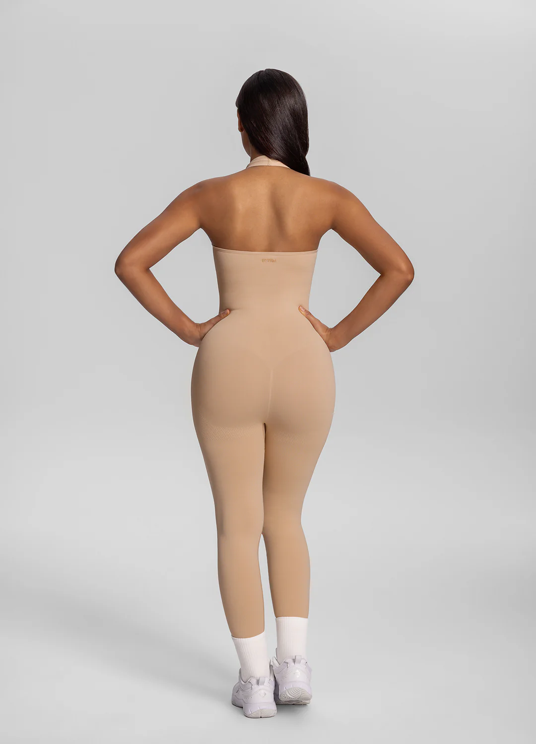 Seamless Halter Tummy-Control Body Shaper Jumpsuit - Image 3