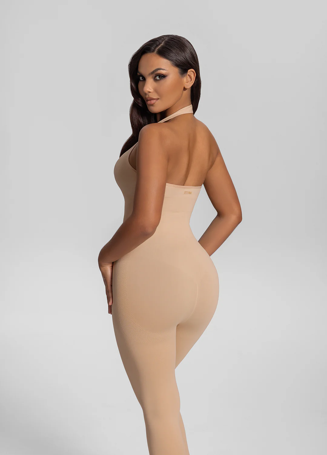 Seamless Halter Tummy-Control Body Shaper Jumpsuit - Image 6