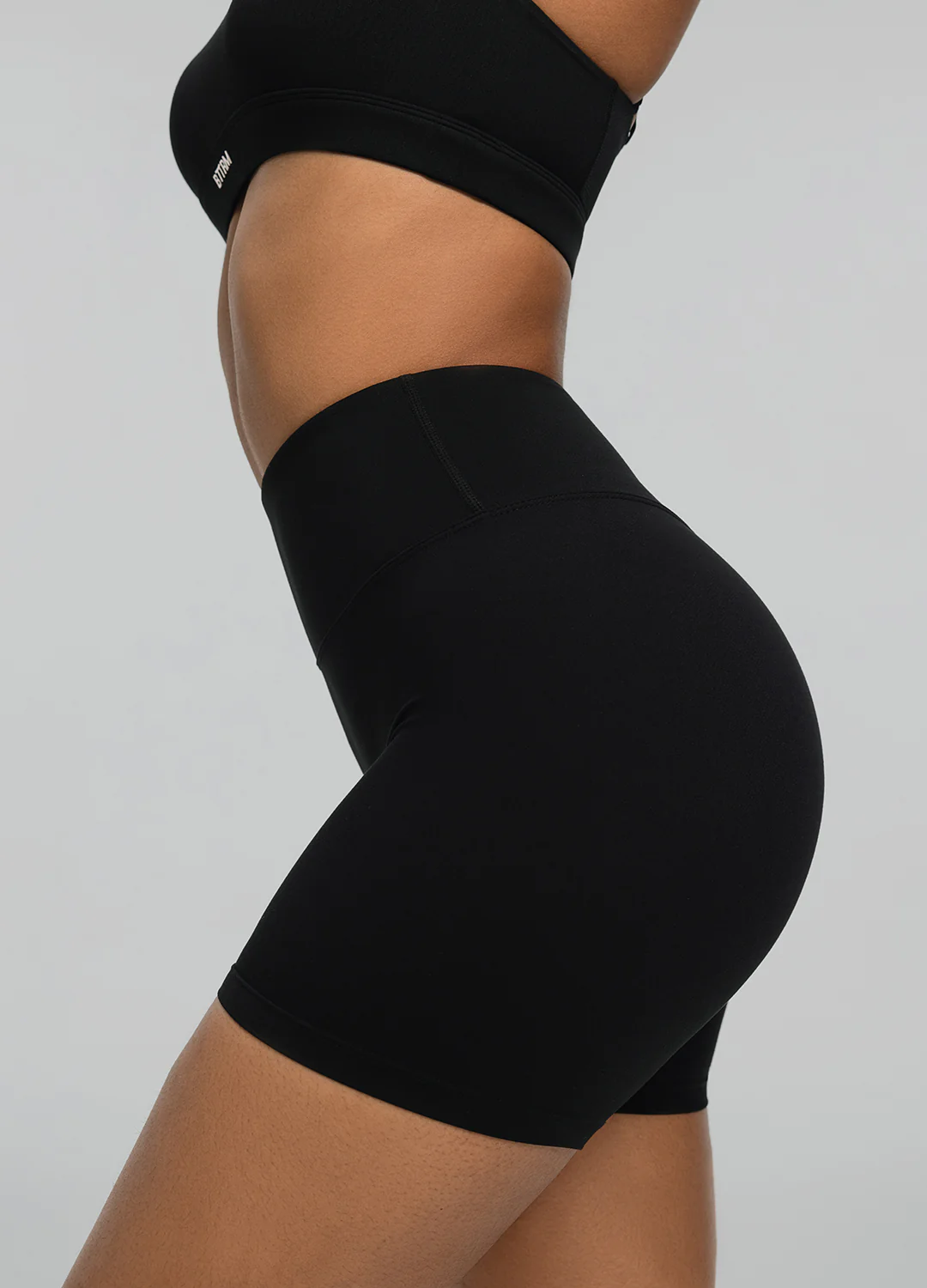 High-Waisted Impact Mesh Shorts