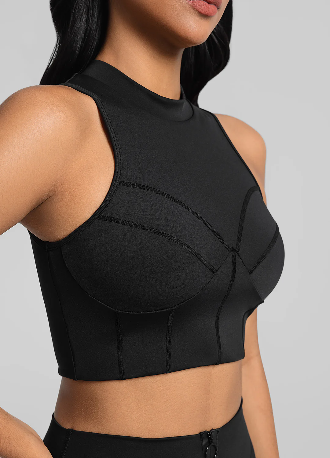High-Neck Crop Top - Image 4